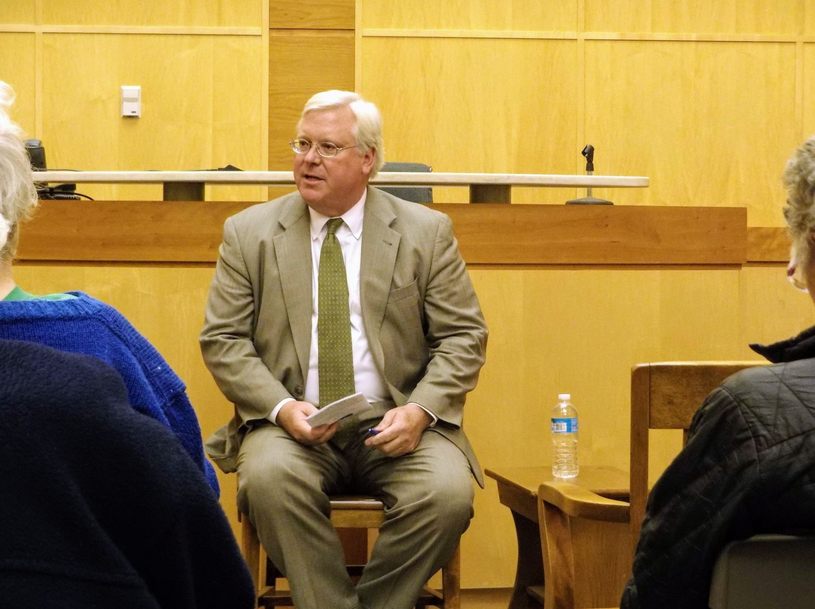Tom O'Mara, at the Ithaca Town Hall on Thursday